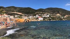 Playa de Edipsos (Aguas termales)