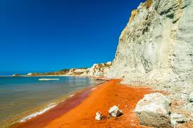 Playa de Xi (Arena roja)